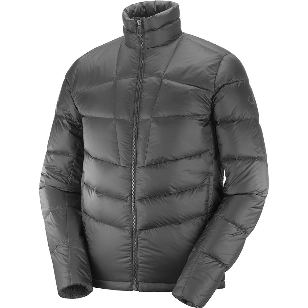 Salomon TRANSITION DOWN JKT M Chaquetas Hombre - Negras - Colombia (15407-SOQF)